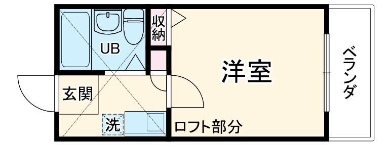 ジョイフルオークラ№23の間取り