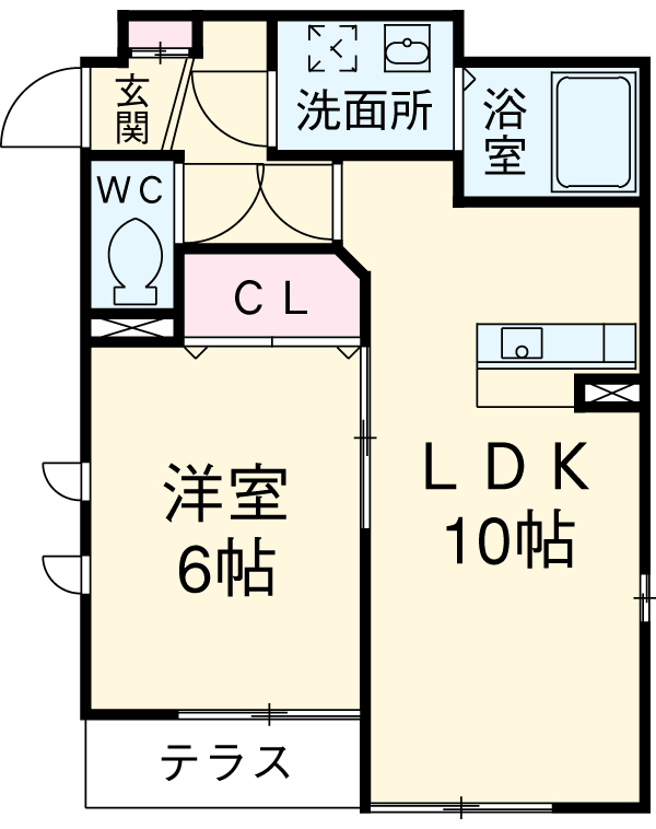サンティールの間取り
