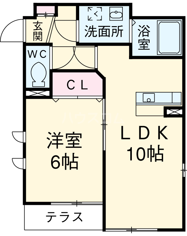 サンティールの間取り