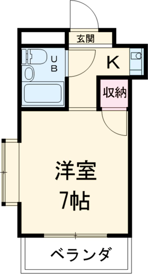 ジュネス平松の間取り