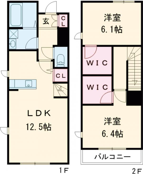 アウラ今川の間取り
