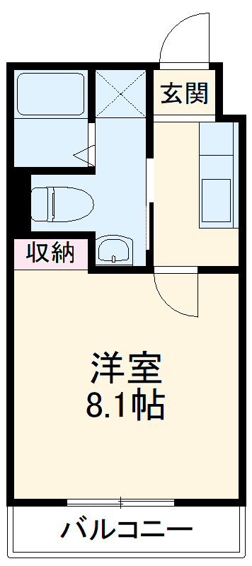 エスパシオ梅津の間取り