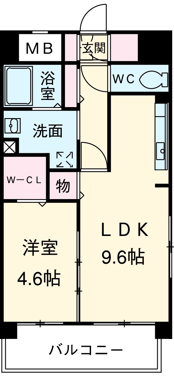 シェソワ東桜の間取り