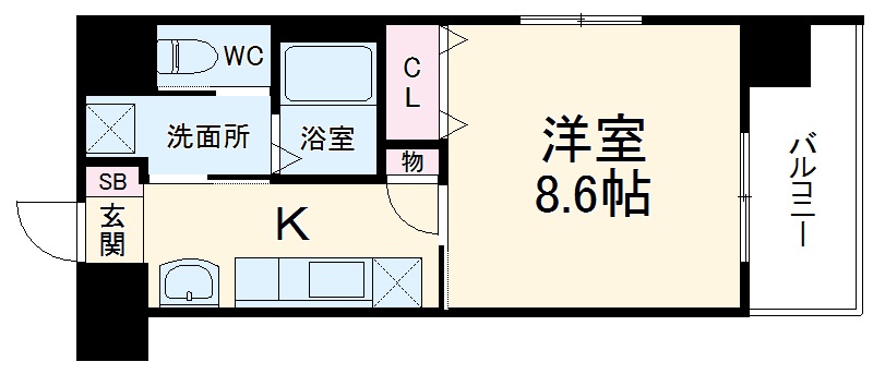5S京都五条の間取り