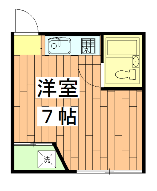 メゾンジュネスの間取り