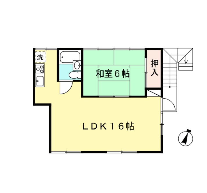 荒川ビルの間取り