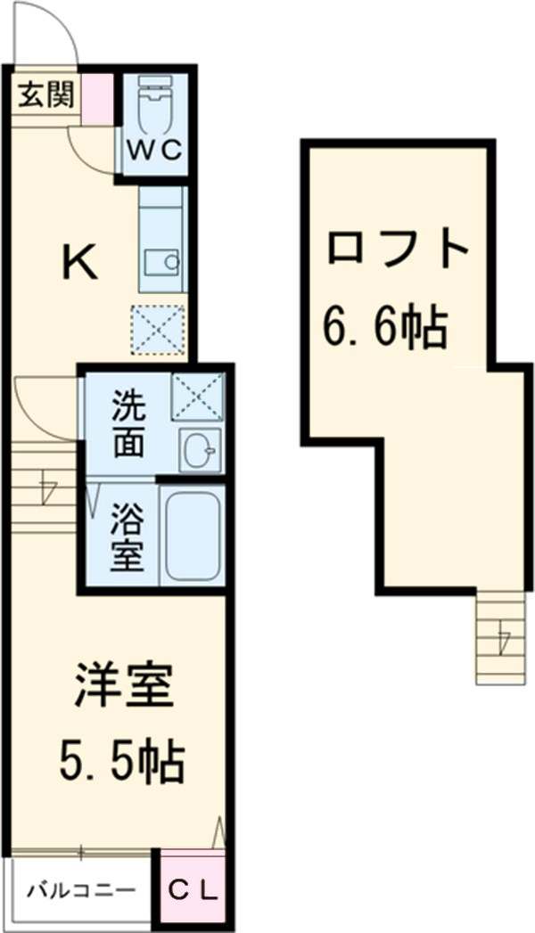 Solatio鳥羽見の間取り