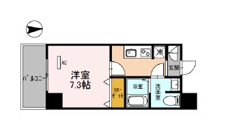 リベラーレ中野の間取り