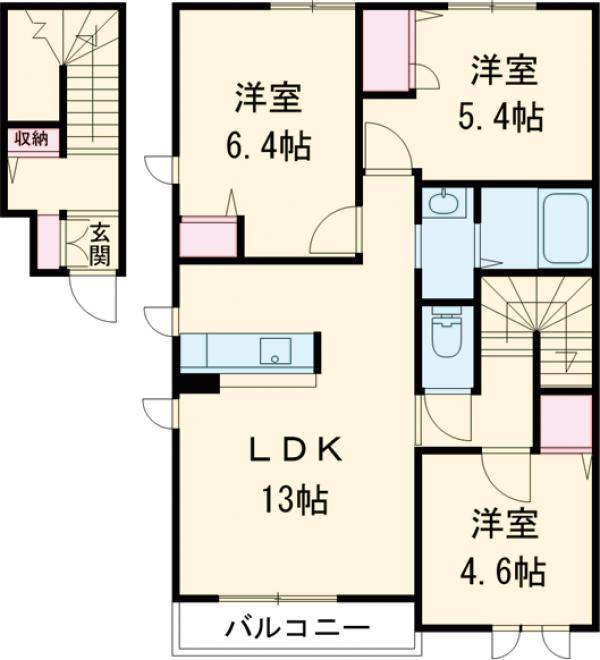 フォレストの間取り