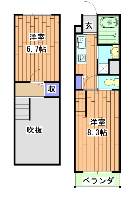 ハンズレジデンス二条の間取り