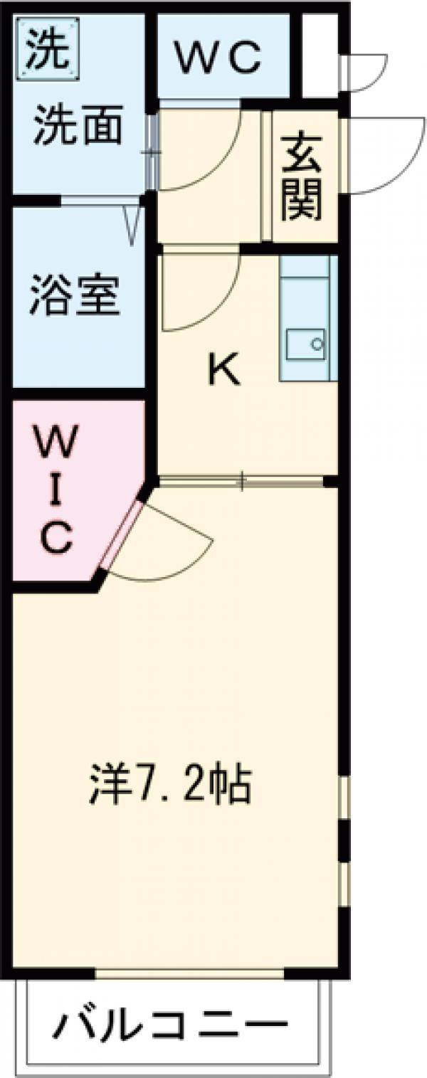 ハイツ西村の間取り