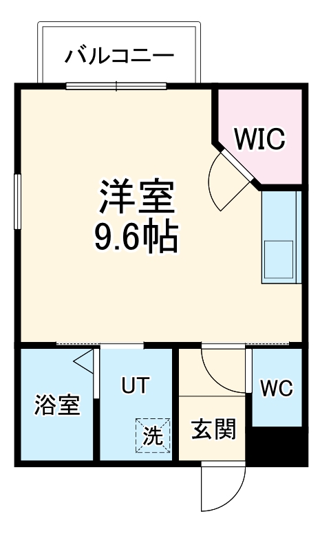 ハイツ西村の間取り