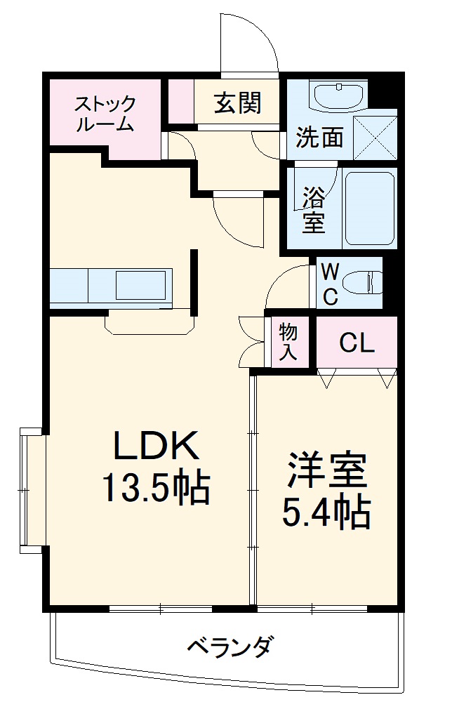 佳峰の間取り