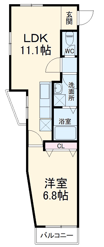 ミリアビタNo.32の間取り