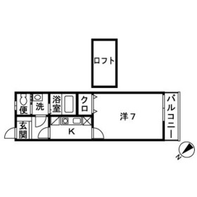 エクレール辻堂Ⅰの間取り
