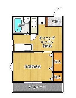 コピーヌ・カタギシの間取り