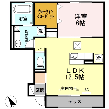 楓の間取り