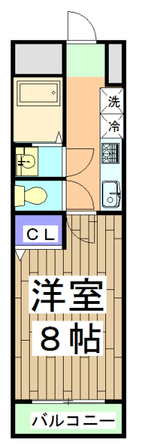 K’sメゾン御池西の間取り