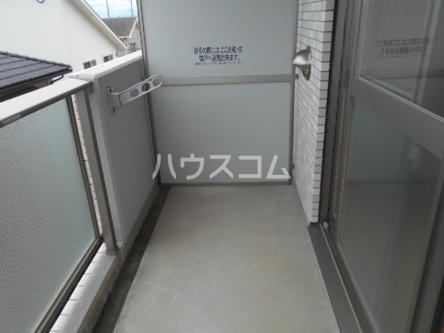 12/25 バルコニー