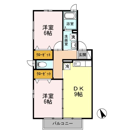 カーサ マカビの間取り