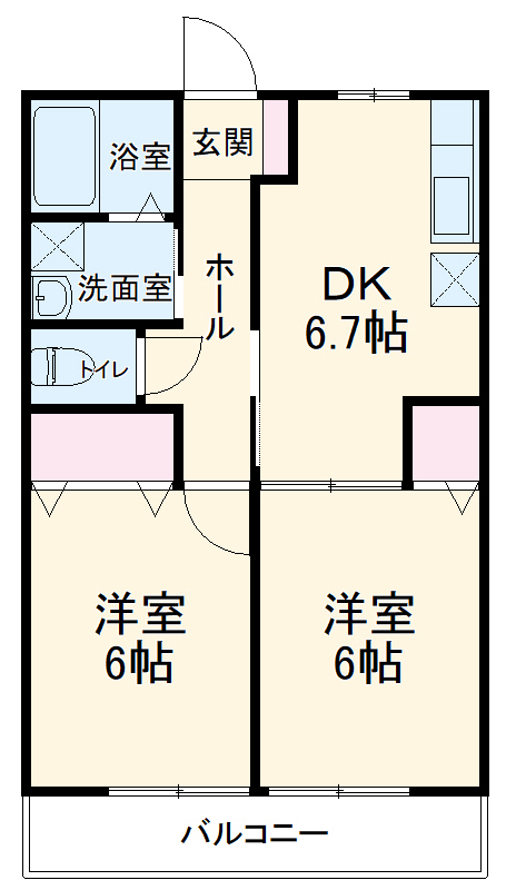 ドルフの間取り