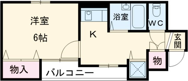 プロクシィスクエア徳川の間取り