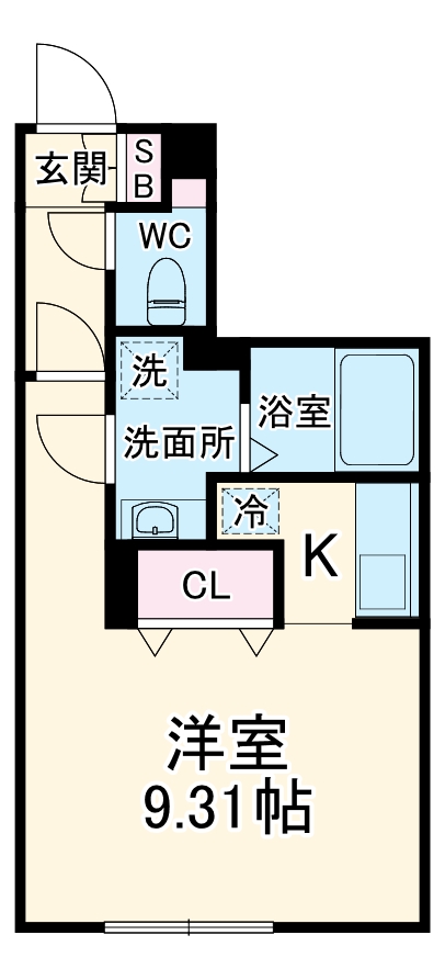 Branche千代田の間取り