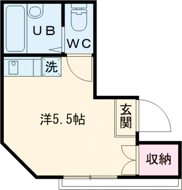 エスポワール北綾瀬の間取り