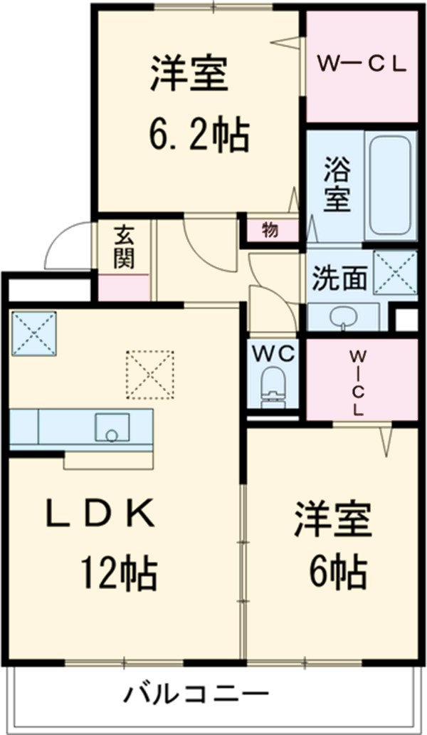 コヤーテの間取り