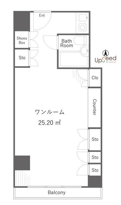 ニューステイトメナーの間取り