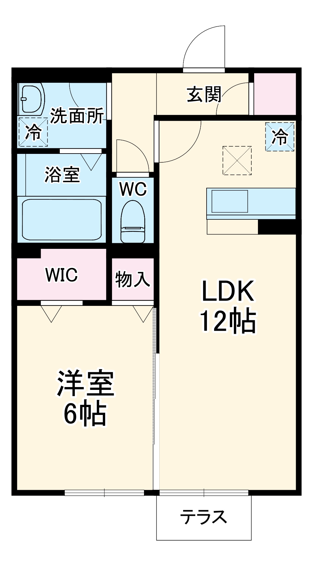 アムールの間取り