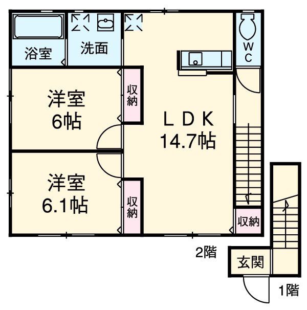 ラークⅡの間取り