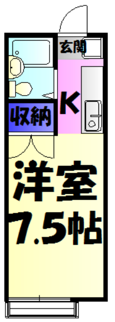 エステートピア和の間取り