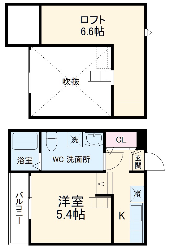 アルブルの間取り