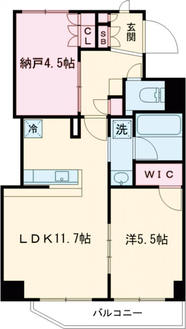 高円寺KYテラスの間取り