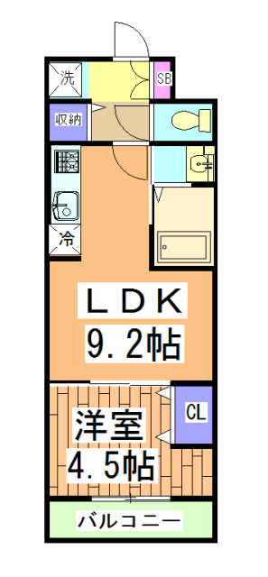 A-mon壬生高樋の間取り