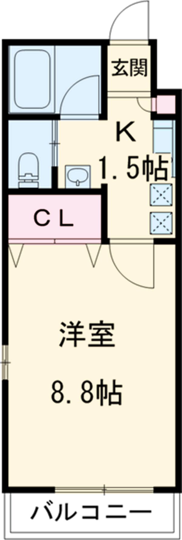 PalmCove湘南の間取り