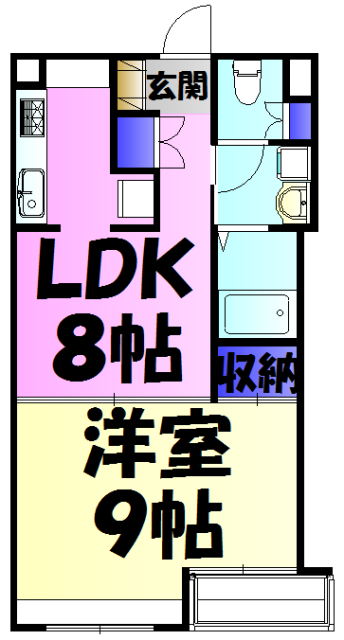 スプリング・スクエアの間取り