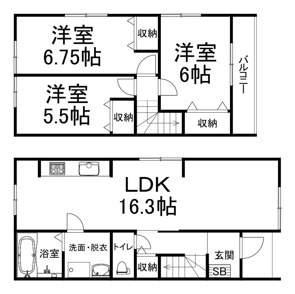 プラムテラスの間取り