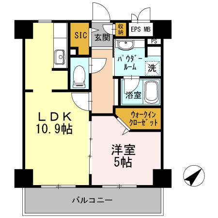 Habitation Daiwaの間取り