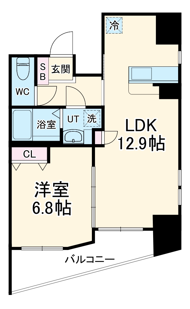 S-FORT茅ヶ崎の間取り