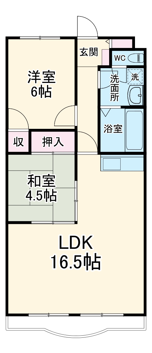 レナジア神領の間取り