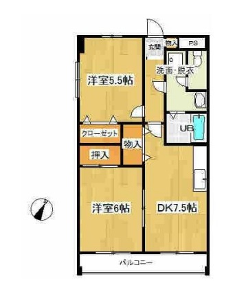 吉田ビルの間取り