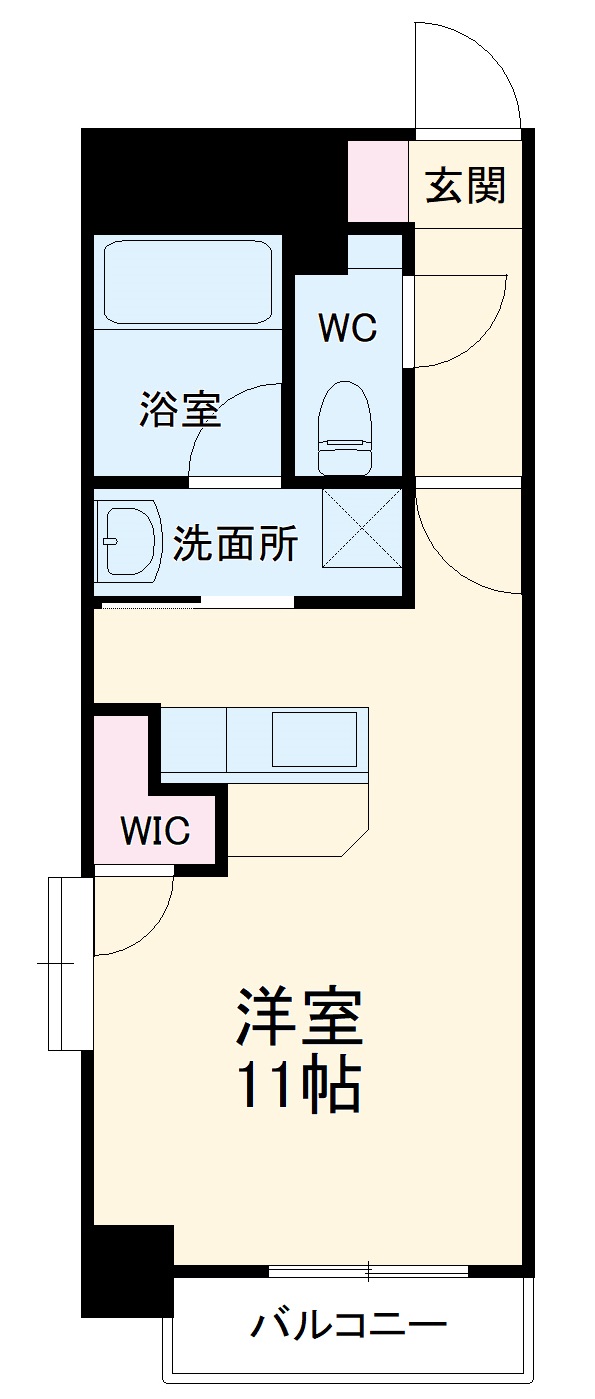 RAFFLE OZONEの間取り