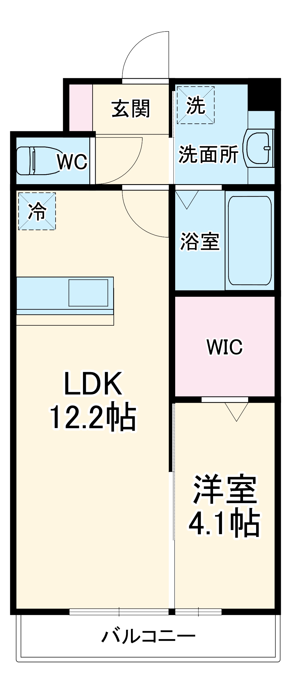 エクセルKの間取り