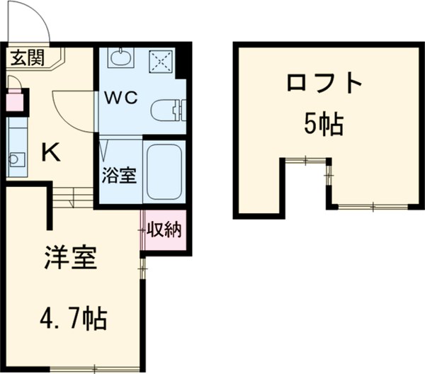 JOY CUBEの間取り