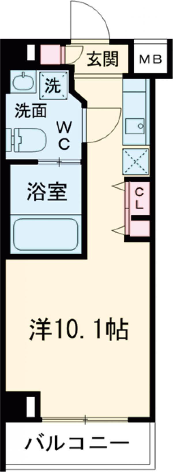 ブライズ中野江古田の間取り