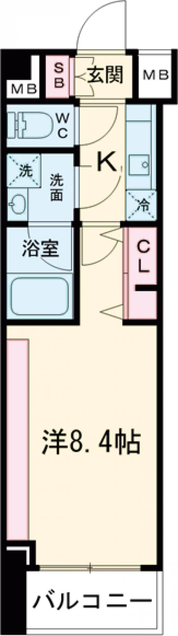 ブライズ中野江古田の間取り