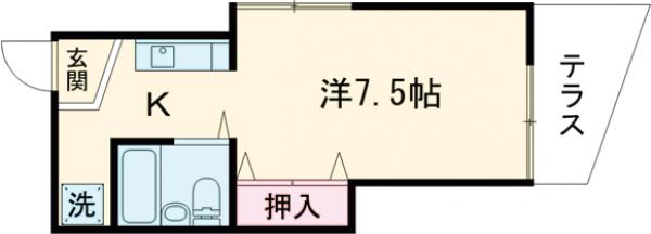 パンプキンハウスの間取り