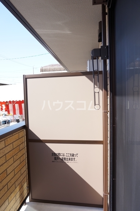 10/18 バルコニー